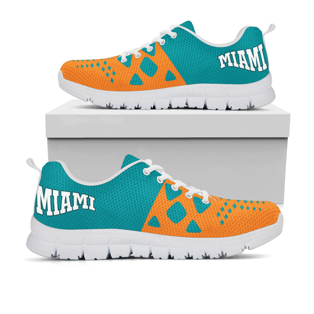 Miami Dolphins Colors - CustomKiks Shoes