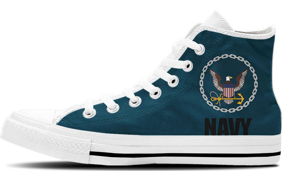 US NAVY HIGH TOPS