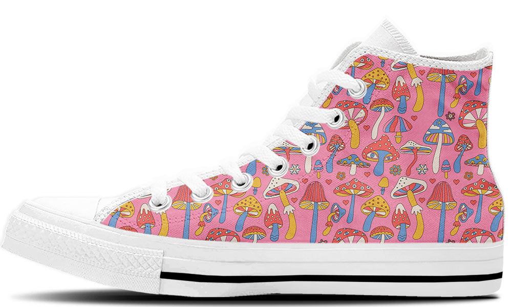 Psychedelic Mushrooms High Tops
