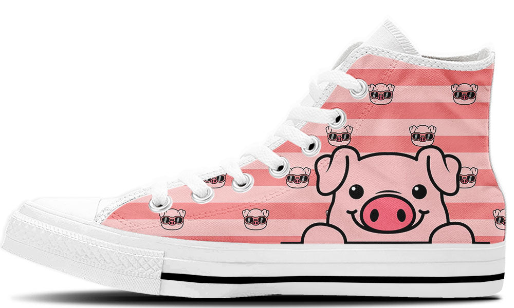 PIGGY DOODLE HIGH TOPS
