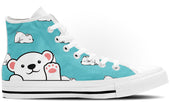 Polar Bear Doodle High Tops