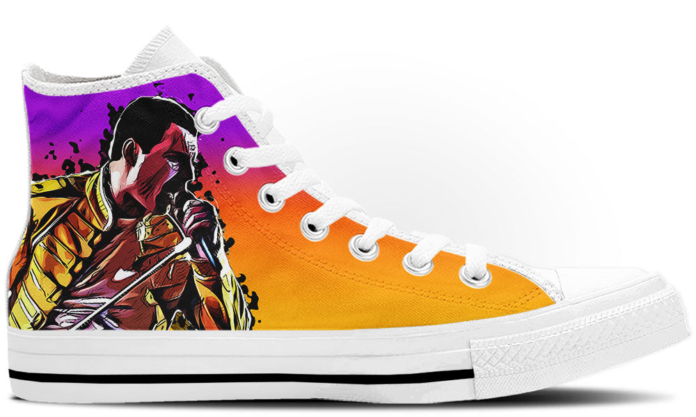 FREDDIE MERCURY HIGH TOPS