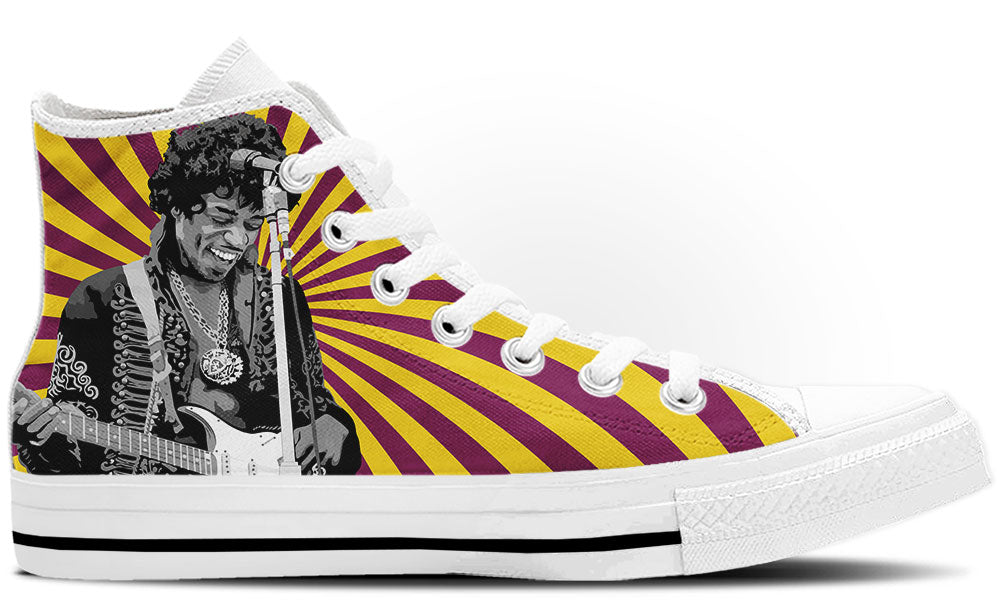 JIMI HENDRIX HIGH TOPS