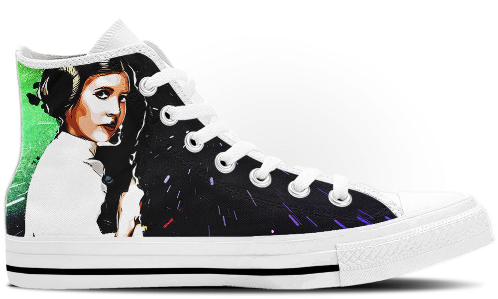 PRINCESS LEIA HIGH TOPS