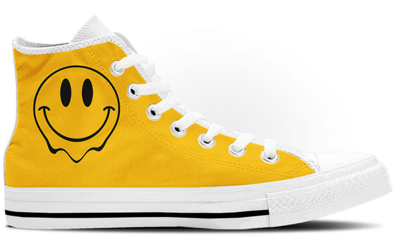 Acid Smiley High Tops