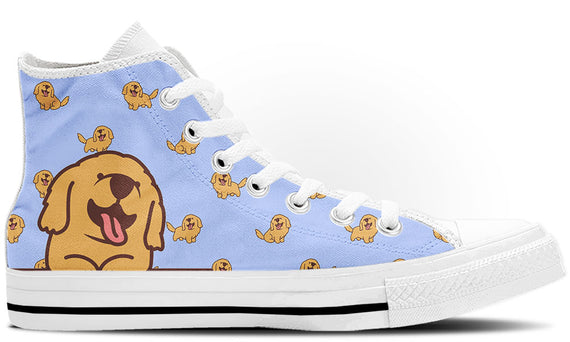 Golden Retriever Doodle High Tops